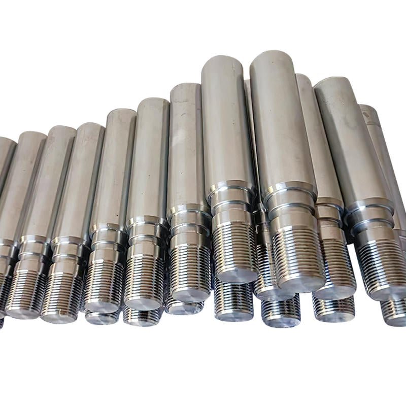 Replacing worn seals on a hydraulic cylinder piston rod
