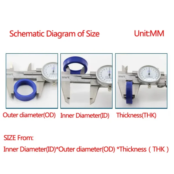 Premium Polyurethane Hydraulic Piston Rod Oil Seals