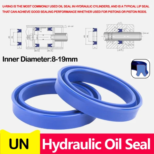 Premium Polyurethane Hydraulic Piston Rod Oil Seals